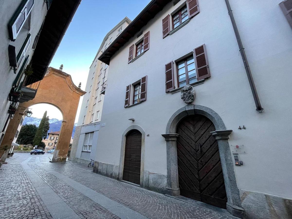 Palazzo Giani Daire Chiavenna Dış mekan fotoğraf